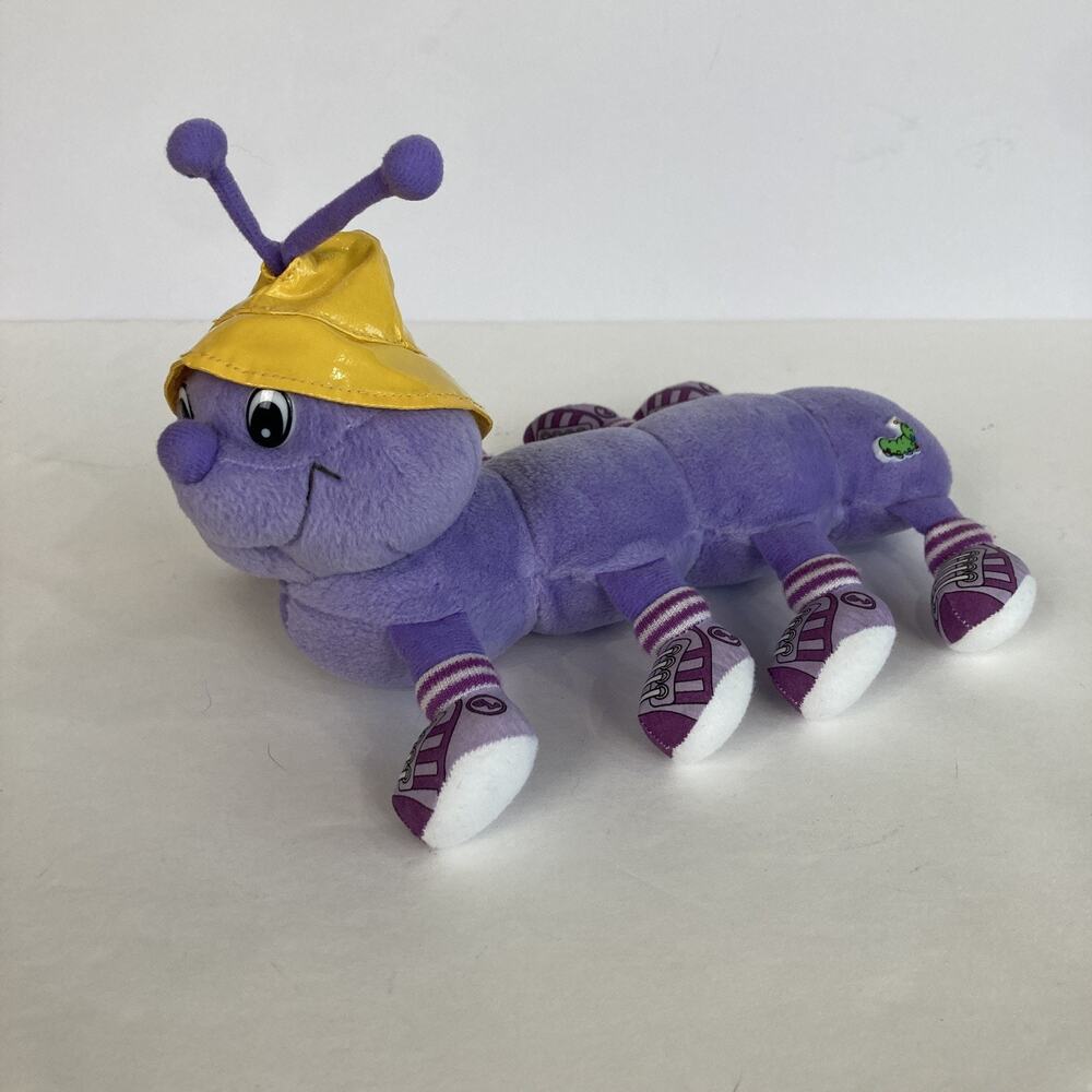 Commonwealth Lots A Leggggggs Lil’ Leggggggie Slicker Caterpillar 9" Plush 1999